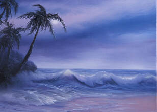 Tropical Moonlit Coast DVD Lesson