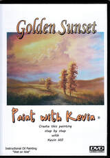 Golden Sunset painting