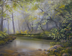 Rocky Creek Painting