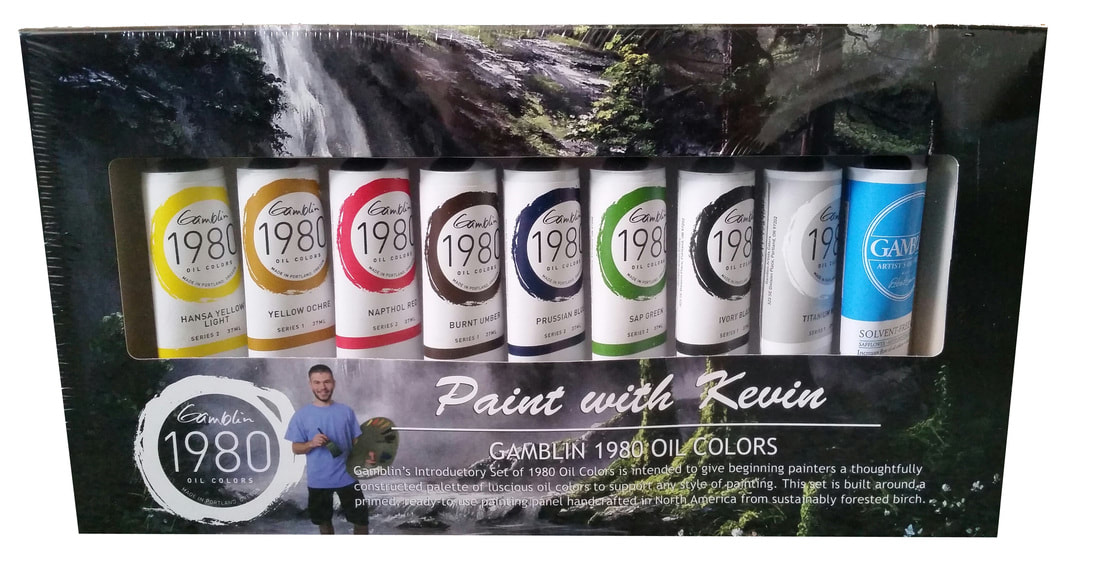 oil paint set