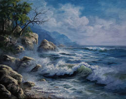 Seascape Wave Painting