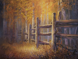 Fence painting