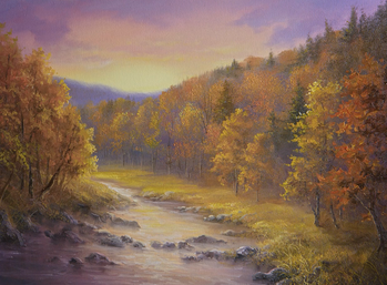 Autumn Forest painting