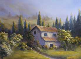 The Country Villa Painting