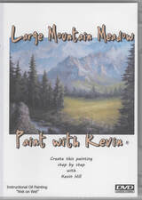 Large Mountain Meadow oil painting lesson