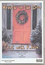 Christmas wreath oil painting lesson
